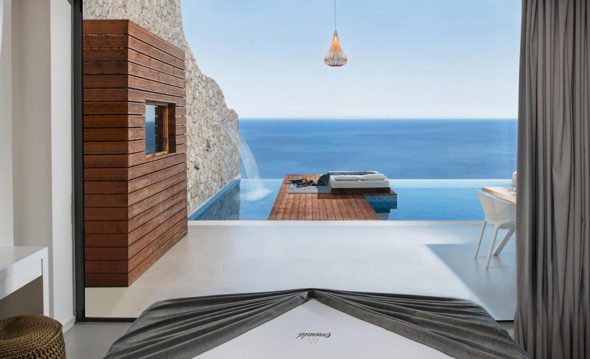 Emerald Villas & Suites - The Finest Hotels Of The World Agios Nikolaos  Rum bild